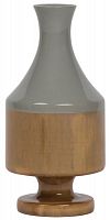 ваза настольная rustic chic grey wood в Калининграде
