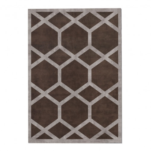 ковер ashton cocoa 150x220 коричневый в Калининграде