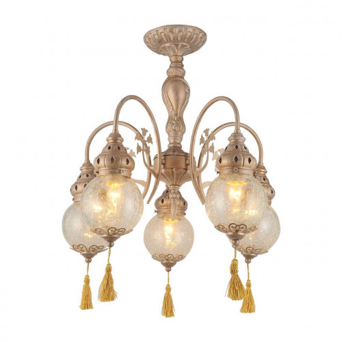 потолочная люстра arte lamp a2146pl-5ga золото в Калининграде