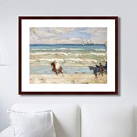 картина: beach scene, tangier, 1906г. в Калининграде