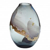 ваза стеклянная цветная 28*13 в Калининграде