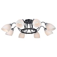 потолочная люстра arte lamp florentino a7144pl-8bk в Калининграде