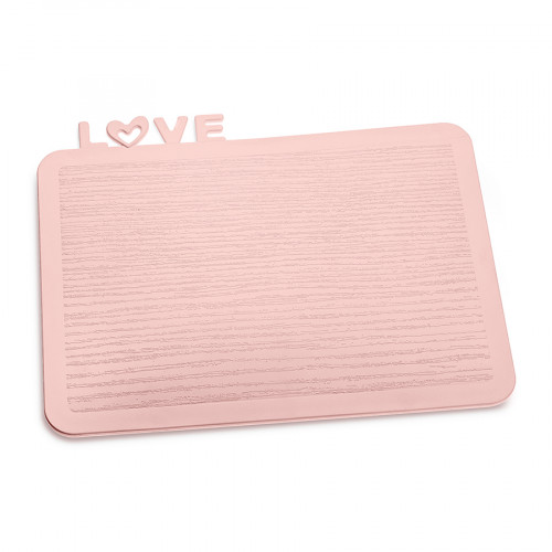 разделочная доска happy board love, розовая в Калининграде