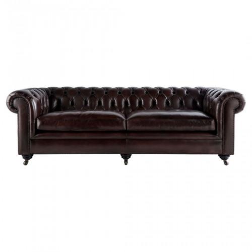 диван chesterfield lounge прямой темно-коричневый в Калининграде