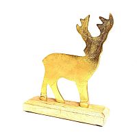 украшение декоративное golden raindeer, 22х18х5 см в Калининграде