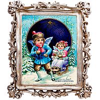 картина «с новым годом!» в раме «амели силвер», версия 22 в Калининграде