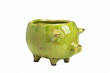 цветочный горшок pig planter зеленый в Калининграде