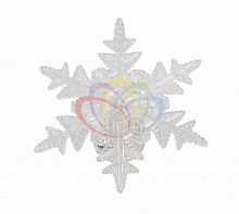 фигура светодиодная на присоске снежинка морозко, rgb в Калининграде