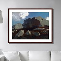 картина: landscape with rocks, near royan, 1875г. в Калининграде
