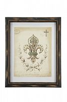 картина в рамке queen sketchs fleur de lys в Калининграде