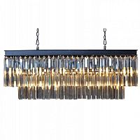 люстра odeon l80 black&glass черная, прозрачное в Калининграде