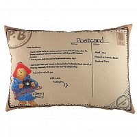 Подушка с картинкой Paddington Postcard