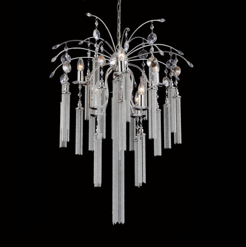 подвесная люстра crystal lux ethno sp8 хром в Калининграде