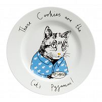 тарелка these cookies are the cat's pyjamas в Калининграде