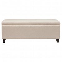 оттоманка dean upholstered storag бежевая в Калининграде