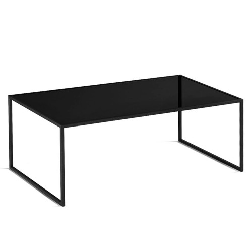 стол журнальный london lite black черное стекло в Калининграде
