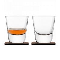 набор из 2 стаканов arran whisky с деревянными подставками 250 мл в Калининграде
