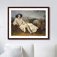 картина: goethe in the roman campagna, 1787г. в Калининграде
