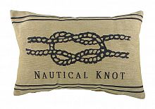 подушка с морским узлом nautical knot natural в Калининграде