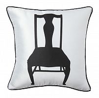 подушка с изображением стула chair white в Калининграде