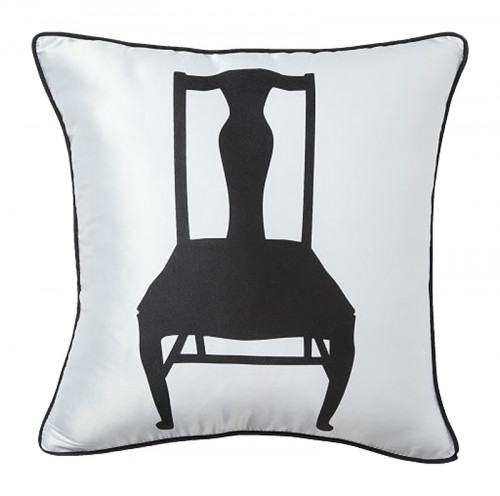 подушка с изображением стула chair white в Калининграде