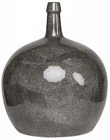 ваза настольная anaconda grey bottle wide в Калининграде