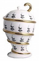 декоративная ваза с крышкой пьеро форназетти serpentino gold в Калининграде
