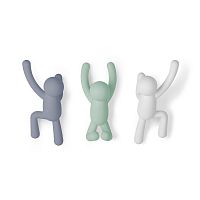 вешалки-крючки buddy 3 шт. разноцветные мятные в Калининграде