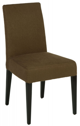 стул aylso dining chair кожа коричневая в Калининграде