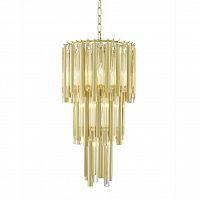 люстра gigi 7 gold от delight collection прозрачная/золото в Калининграде