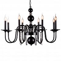 подвесная люстра newport 32208/c black в Калининграде