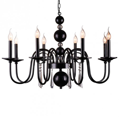 подвесная люстра newport 32208/c black в Калининграде