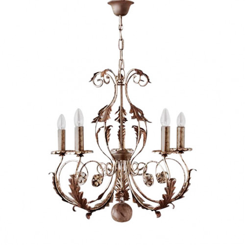 люстра 4962/5_v0580 от mm lampadari коричневая в Калининграде