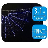 занавес светодиодный «радуга-1» 310см синий (ul-00001409) uld-e3104-288/dtk blue ip20 rainbow-1 в Калининграде