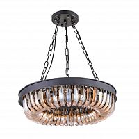 люстра terra black amber d50 черная, стекло янтарного цвета в Калининграде