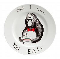 тарелка what i leave - you eat в Калининграде
