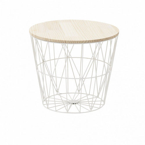 стол-корзина flora m белый в Калининграде