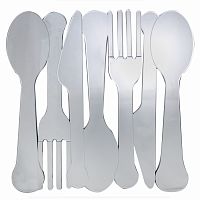 зеркальное панно настенное столовые приборы tableware в Калининграде