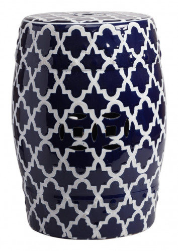 керамический столик-табурет istanbul stool dark blue в Калининграде