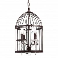 люстра vintage birdcage (51*34*54) коричневая в Калининграде