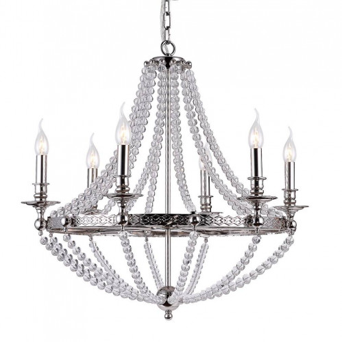 подвесная люстра crystal lux perugia sp6 хром в Калининграде