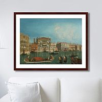 картина: venice, palazzo foscari and palazzo balbi, 1735г. в Калининграде