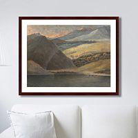картина: view on lake maggiore at evening, 1781г. в Калининграде