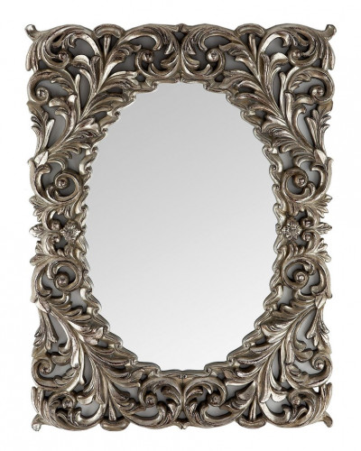зеркало прямоугольное настенное серебро массимо florentine silver в Калининграде