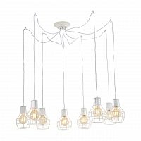 подвесная люстра arte lamp a9182sp-8wh в Калининграде