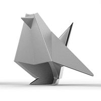 держатель для колец origami птица хром в Калининграде