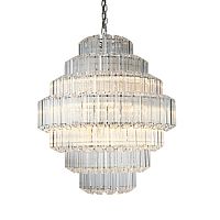люстра vittoria 12 gold от delight collection прозрачная/золото в Калининграде