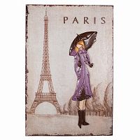 декоративное настенное панно paris girl в Калининграде
