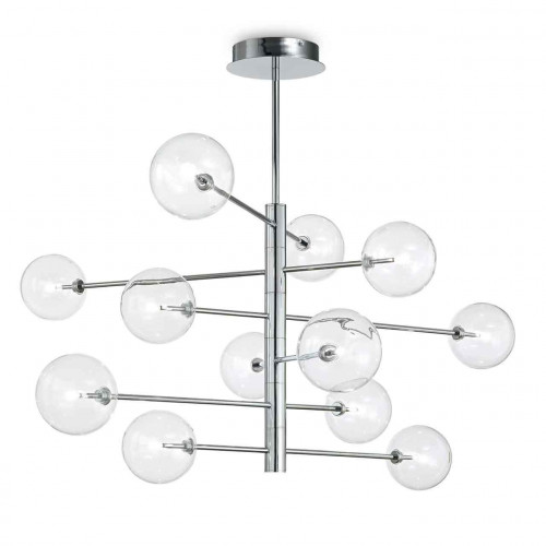 подвесная люстра ideal lux equinoxe sp12 cromo в Калининграде