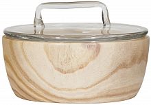 ваза настольная basket wood low в Калининграде